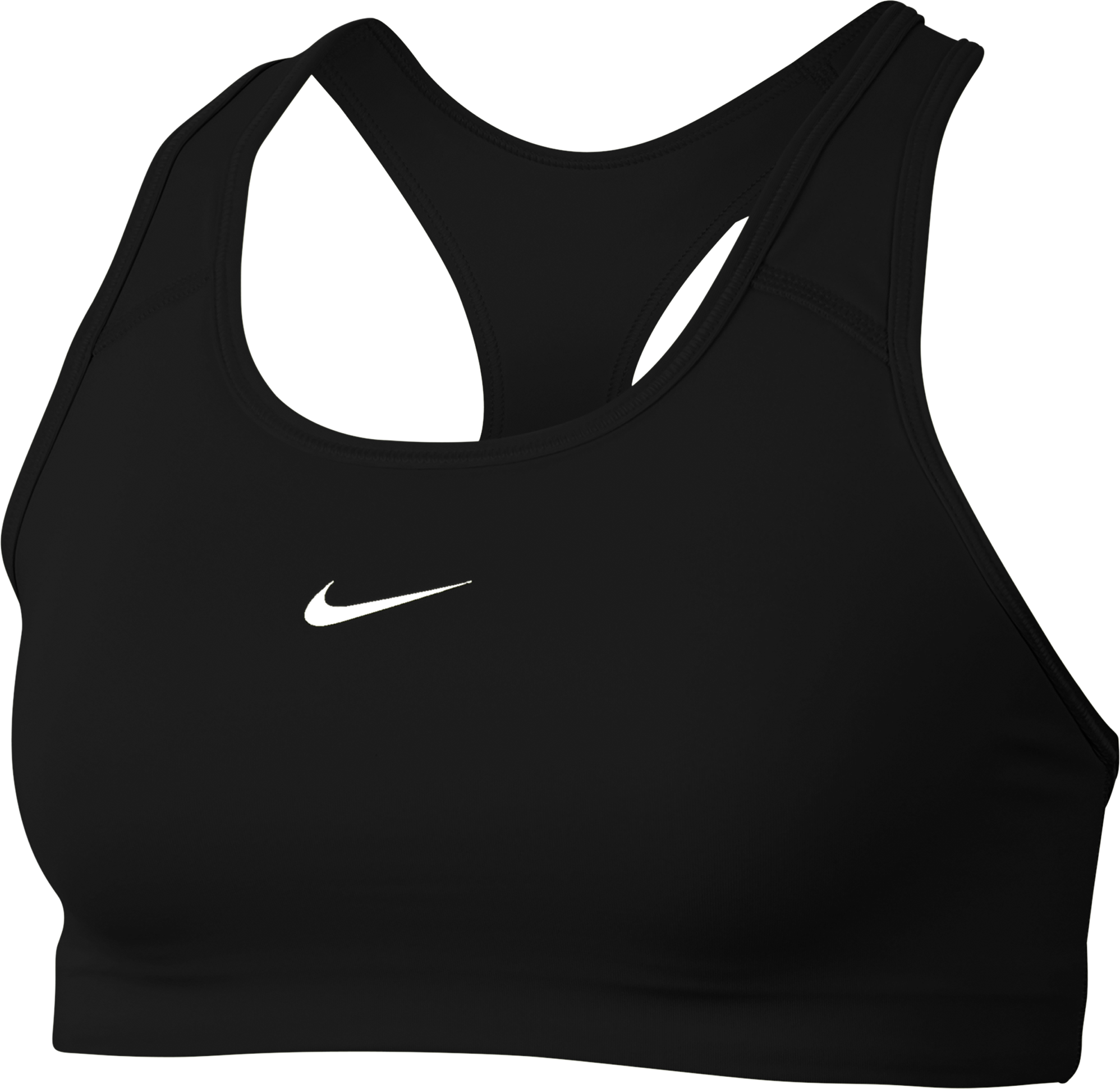 Nike Swoosh Bra Sport-BH Damen Schwarz F010