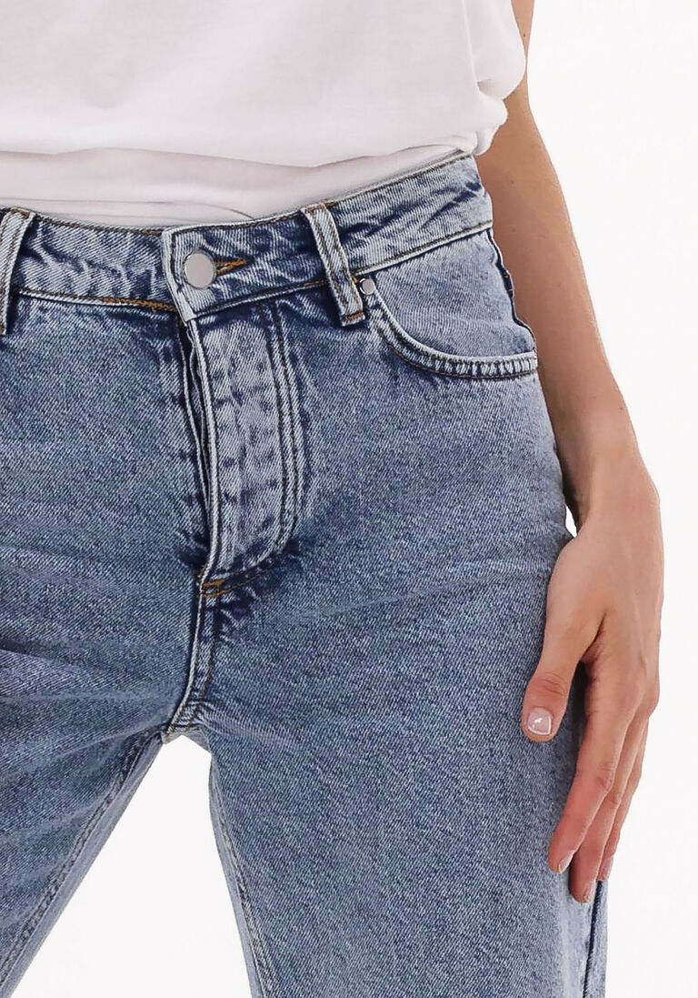 NOTES DU NORD blauwe notes du nord straight leg jeans demi blue jeans