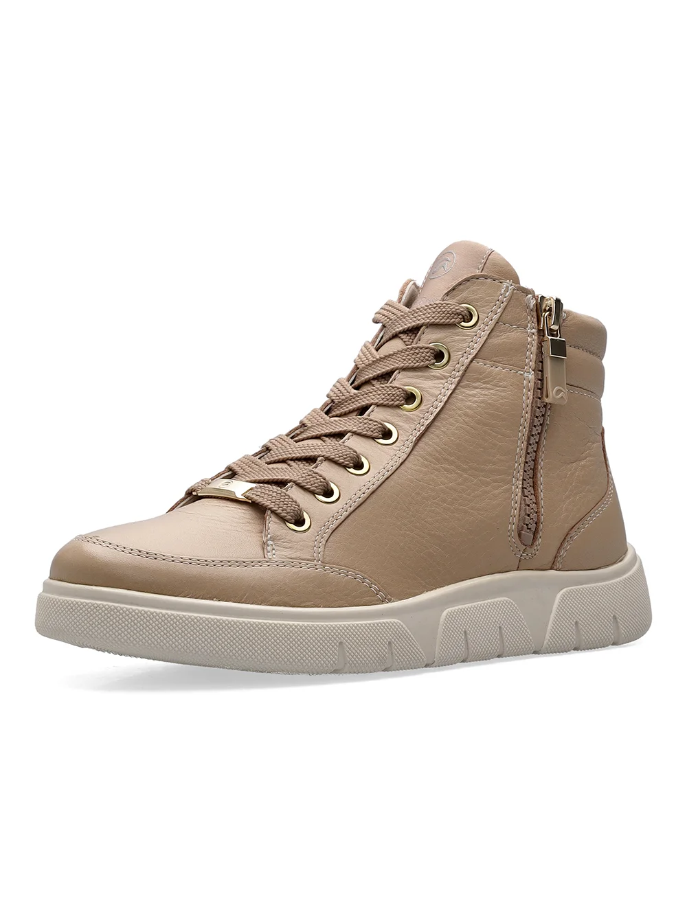 Hightop Sneaker Rom-Sport sand