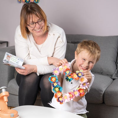 Smoby Crea Deco Blomster Hobbysett