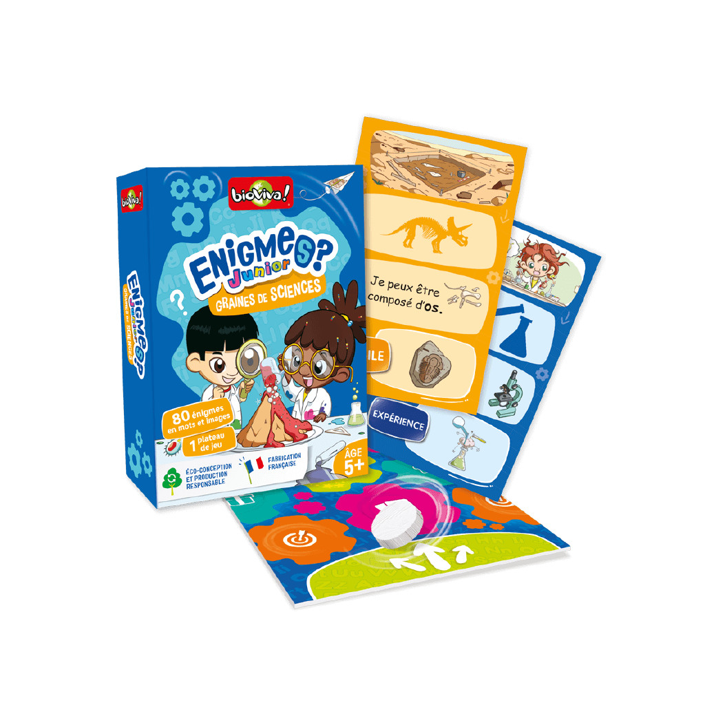 Enigmes Junior - Graines de Sciences