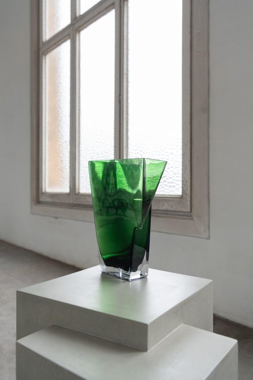Serax Vase °8 Dunk by Bob Verhelst vaas Ø18,5 Transparant