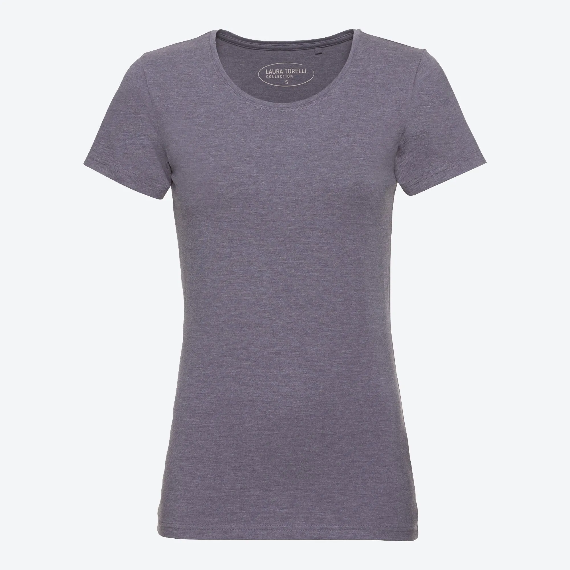 Damen-T-Shirt mit Rundhals-Ausschnitt