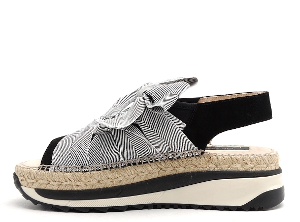 Gaimo nu pieds talons femme vina noir