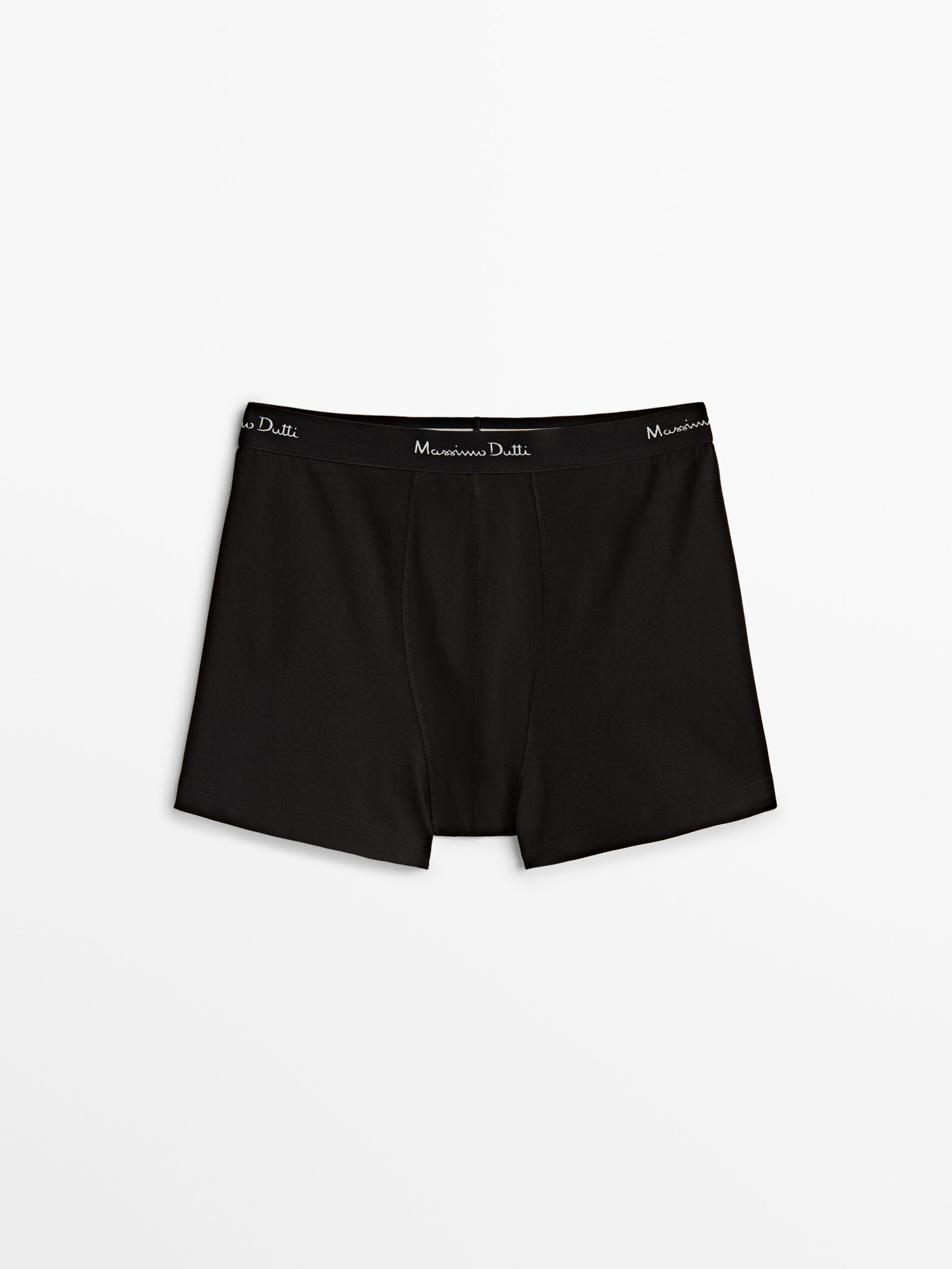 Cuecas boxer de algodão - PRETAS