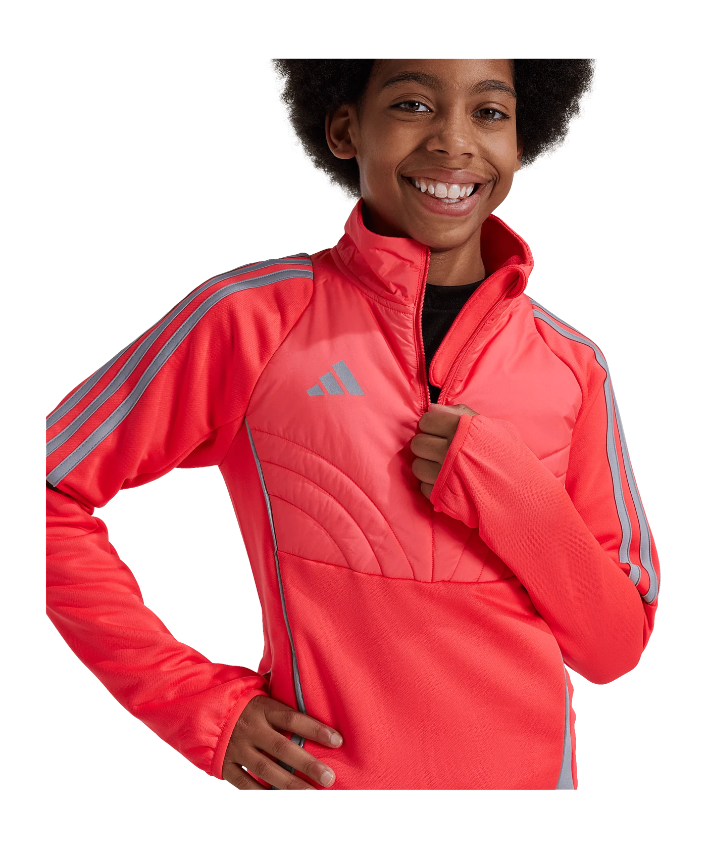 adidas Tiro 24 Trainingsjacke Kids Rot
