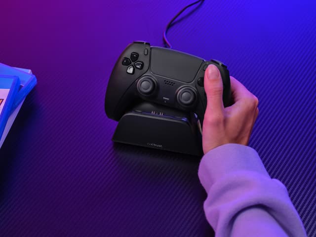 Trust GXT255 PS5 DualSense Controller opladningsstander
