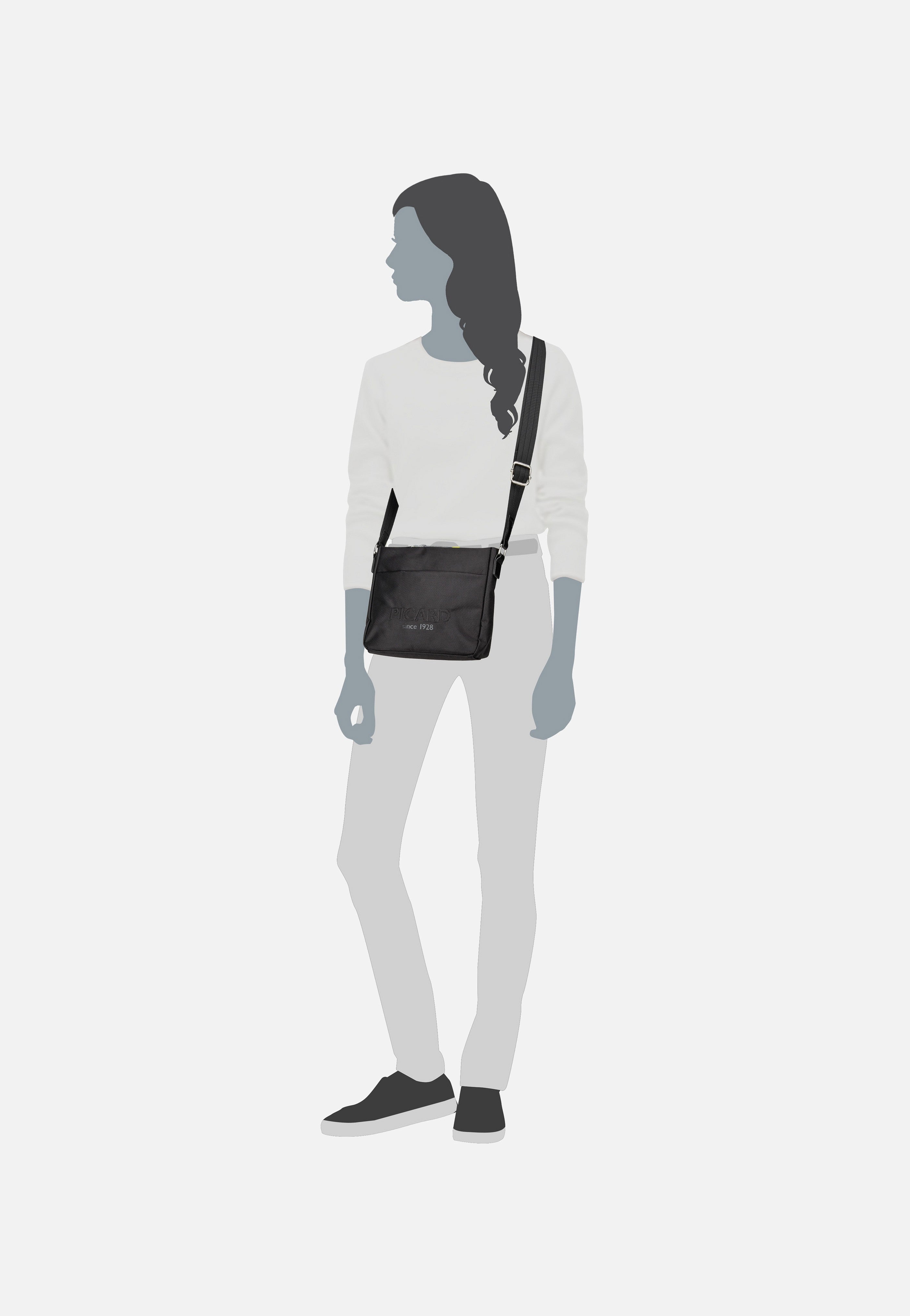 Lucky One 3241 Schwarz - Crossbody Bag