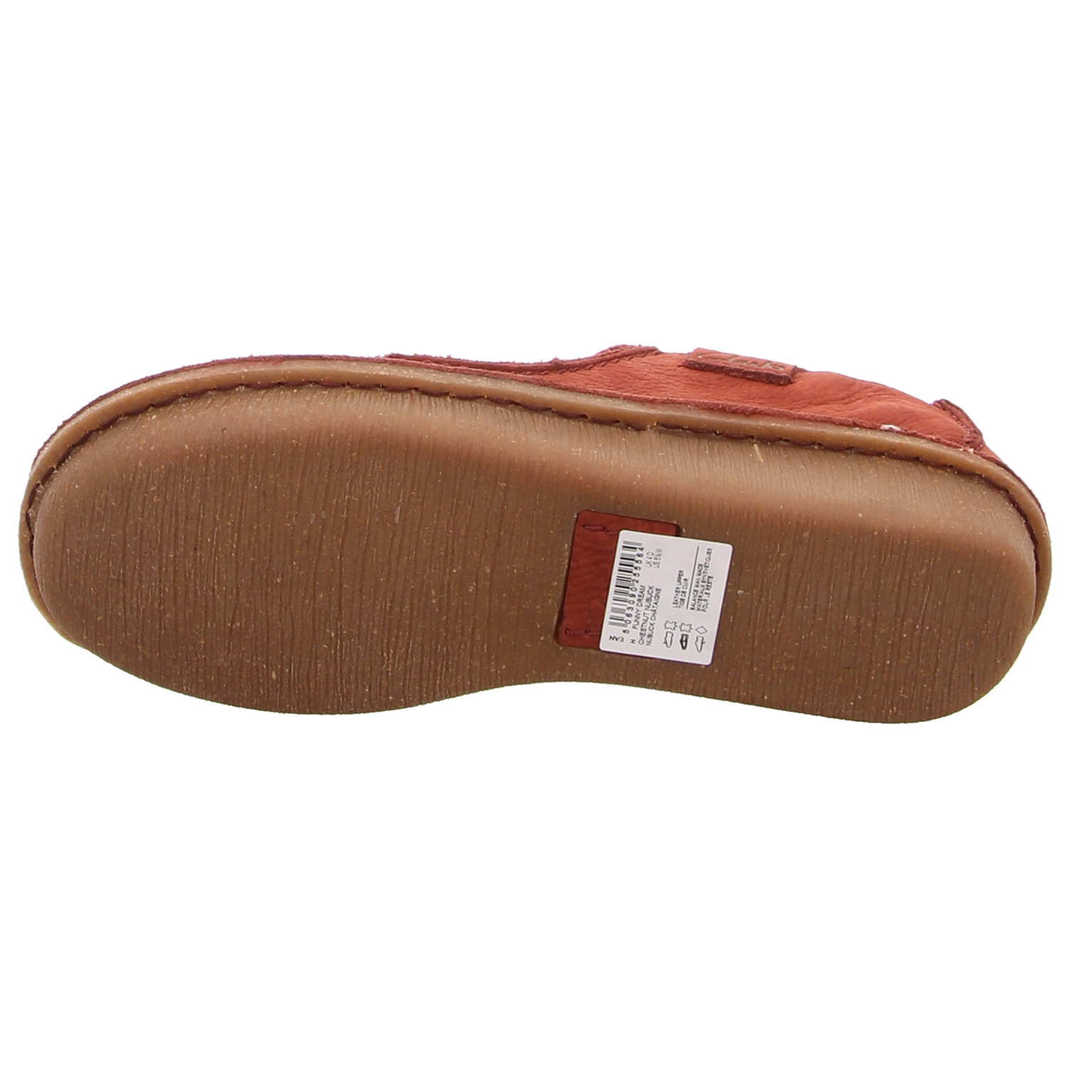 Clarks Schnürhalbschuh rot