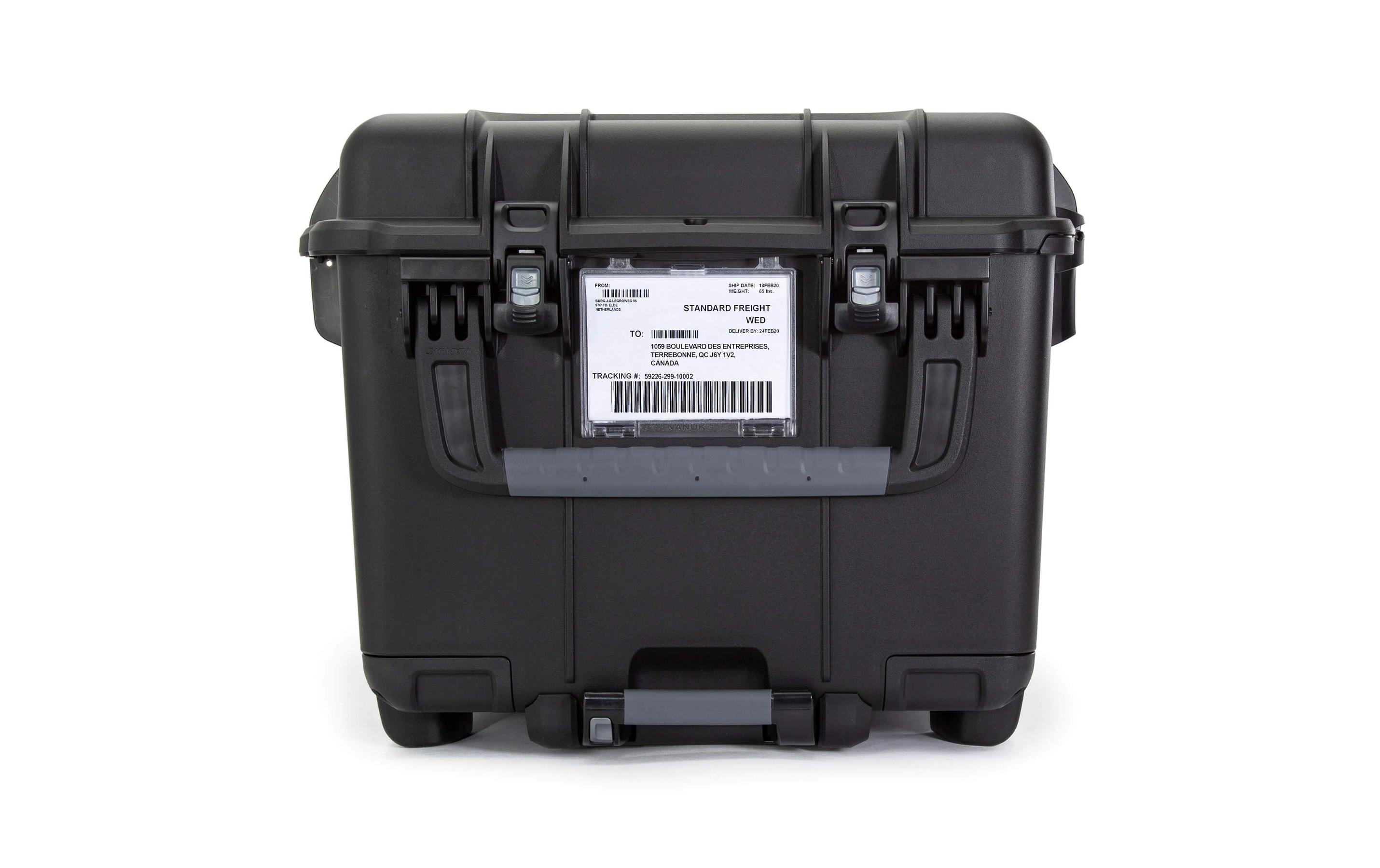 Kunststoffkoffer 975 - mit Schaum Schwarz<br>Leichter, wasserdichter und robuster Hartschalenkoffer