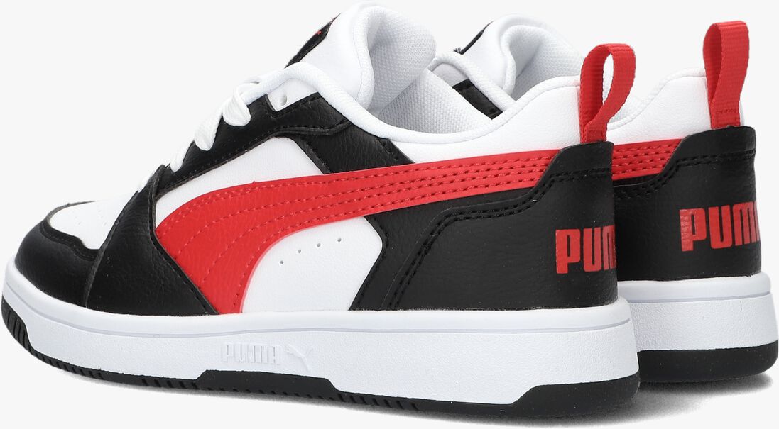 PUMA zwarte puma lage sneakers rebound v6