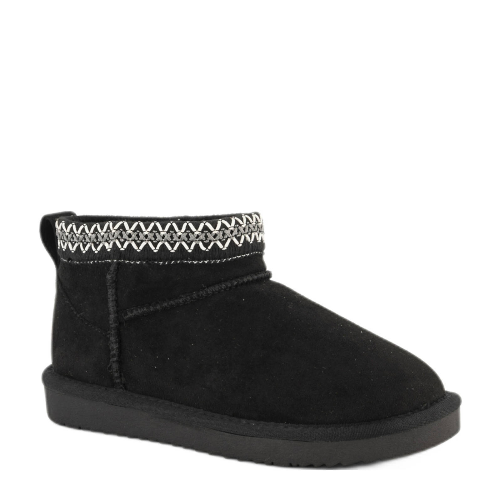 Graceland gevoerde enkelboots zwart