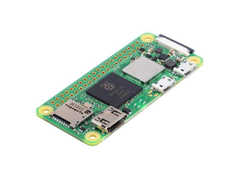 Raspberry Pi Entwicklerboard Raspberry Pi Zero 2 W 512 MB Kompaktes Entwicklerboard mit 1 GHz Quadcore Prozessor