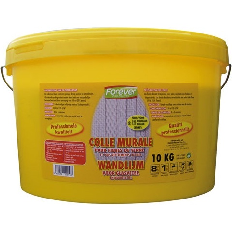 Colle murale Pro spéciale toile de verre 10 kg