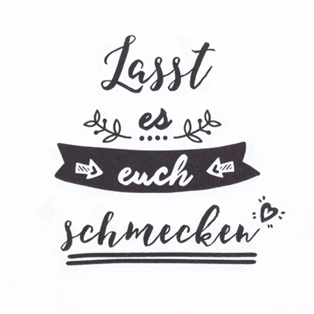 Serviette Schmecken lassen 20tlg.