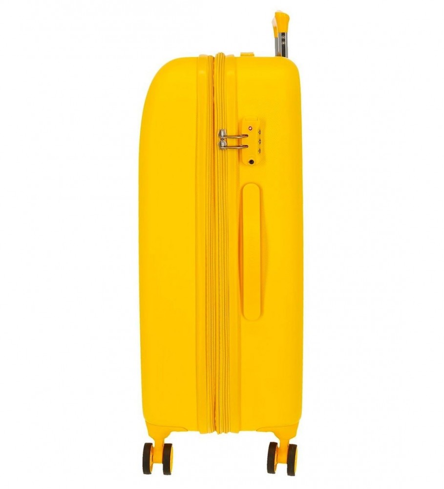 Mala média Movom Riga Rigida 70cm Amarela