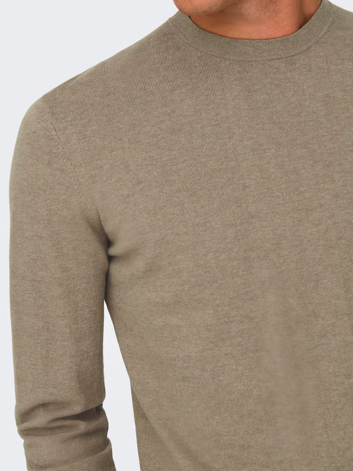 ONSLOUI Pullover Desert Taupe