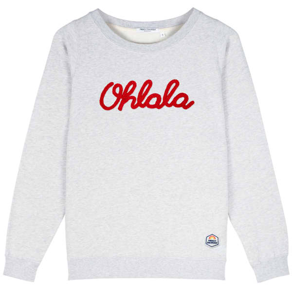 Sweatshirt FRENCH DISORDER MARLON OHLALA W HEATHER GREY