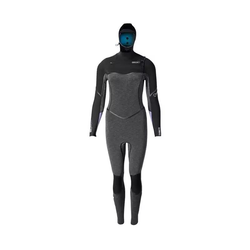 Combinaison intégrale femme PROLIMIT Oxygen Hooded 6/4 Thermal Rebound FTM Black/Lavender