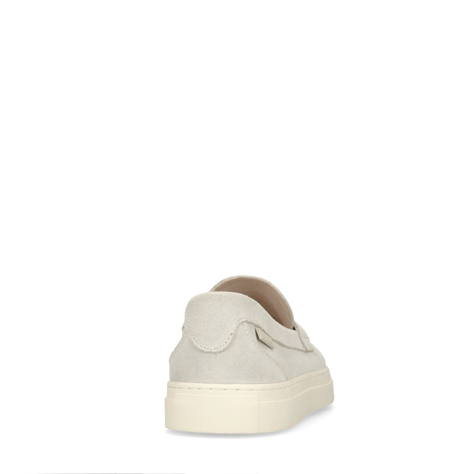 Beige suède loafers