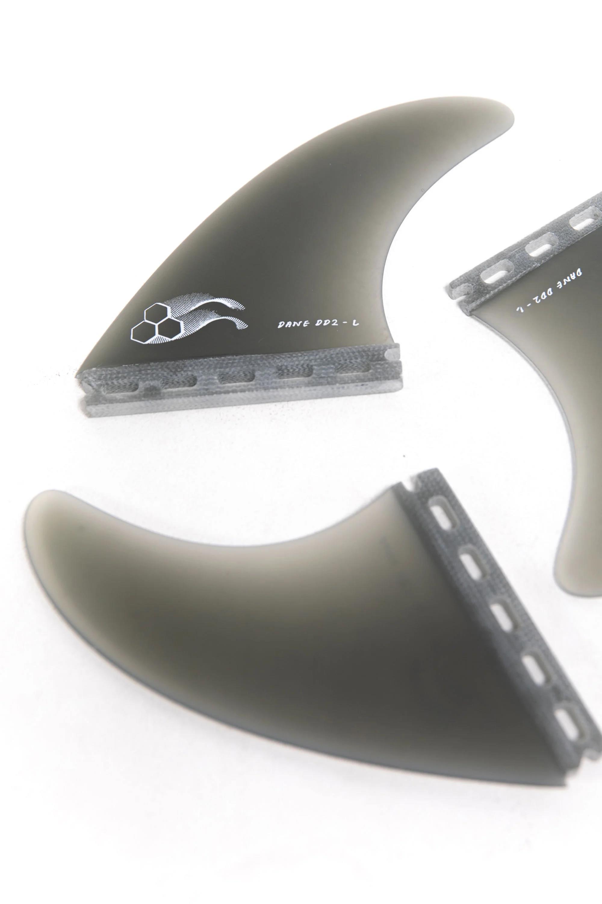 Channel Islands Dane DD2 - Thruster - Fiberglass - Black - L