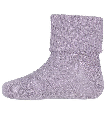 MP Socken - Bambus - 3er-Pack - Ida - Ice Heather m. Glitzer