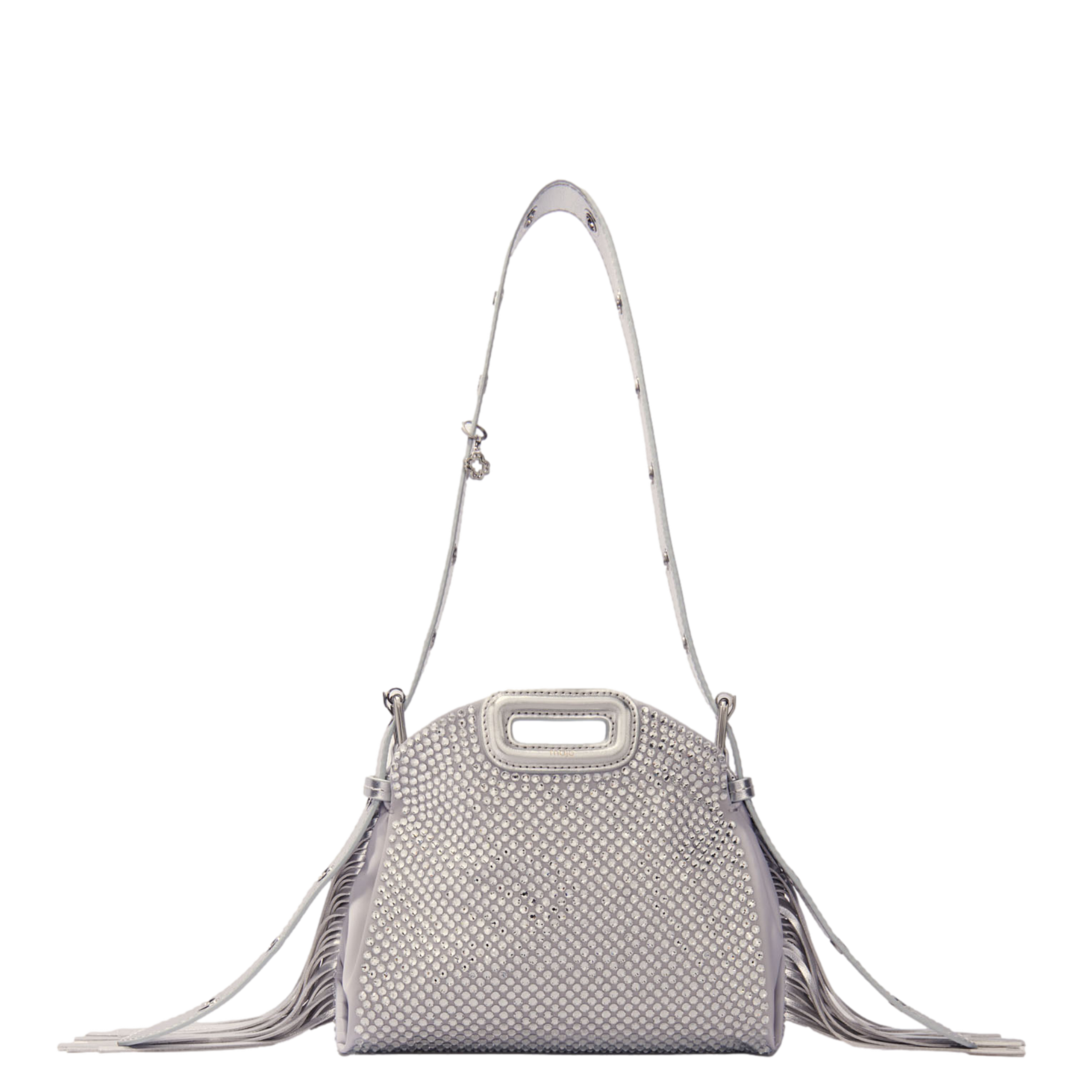 MISS M MINI - Sac bandoulière à strass | Argent