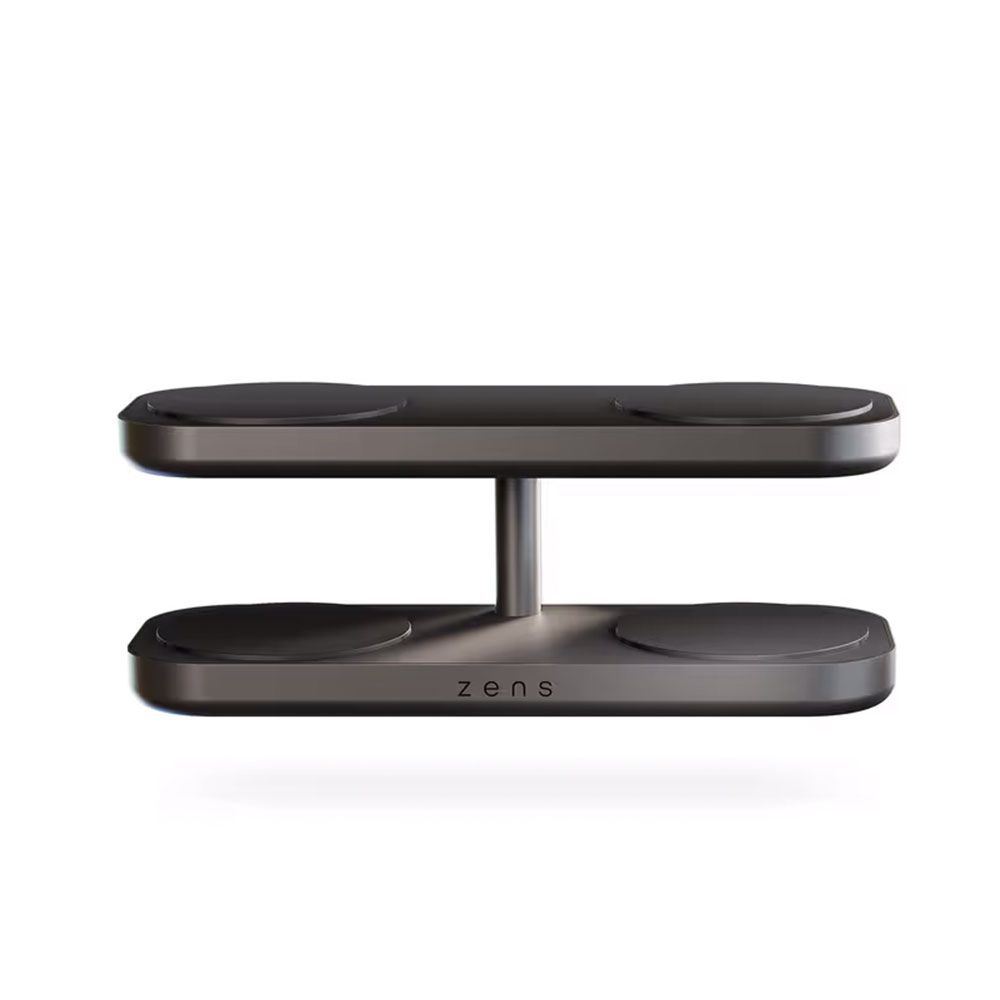 (15W) 4in1 Quattro Charger Pro 4 Ladegerät Qi Wireless Ladestation (ZEQC01B/00) - Schwarz