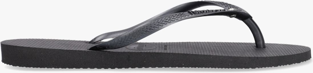 HAVAIANAS zwarte havaianas teenslippers slim crystal sw ii