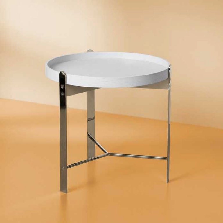 Warm Nordic Compose 50 bijzettafel geolied eiken, zwart