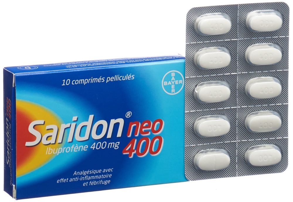 SARIDON neo Filmtabl 400 mg Blist 10 Stk