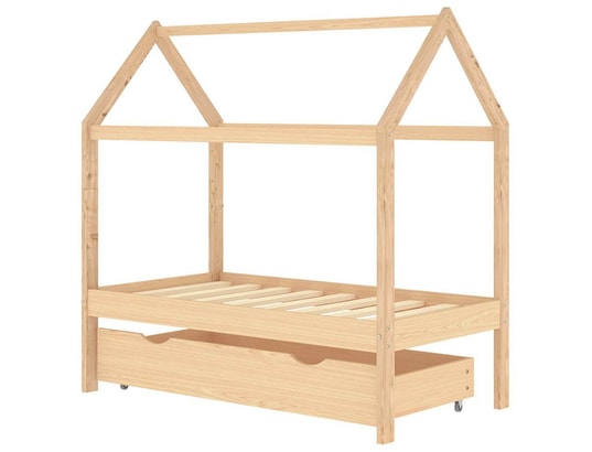 VIDAXL - Lit enfant Lit classique d'enfant avec tiroir bois de massif 70x140cm