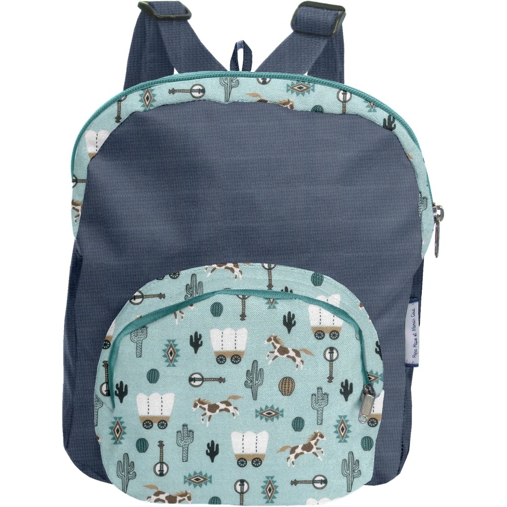 Petit Sac À Dos Bleu Western