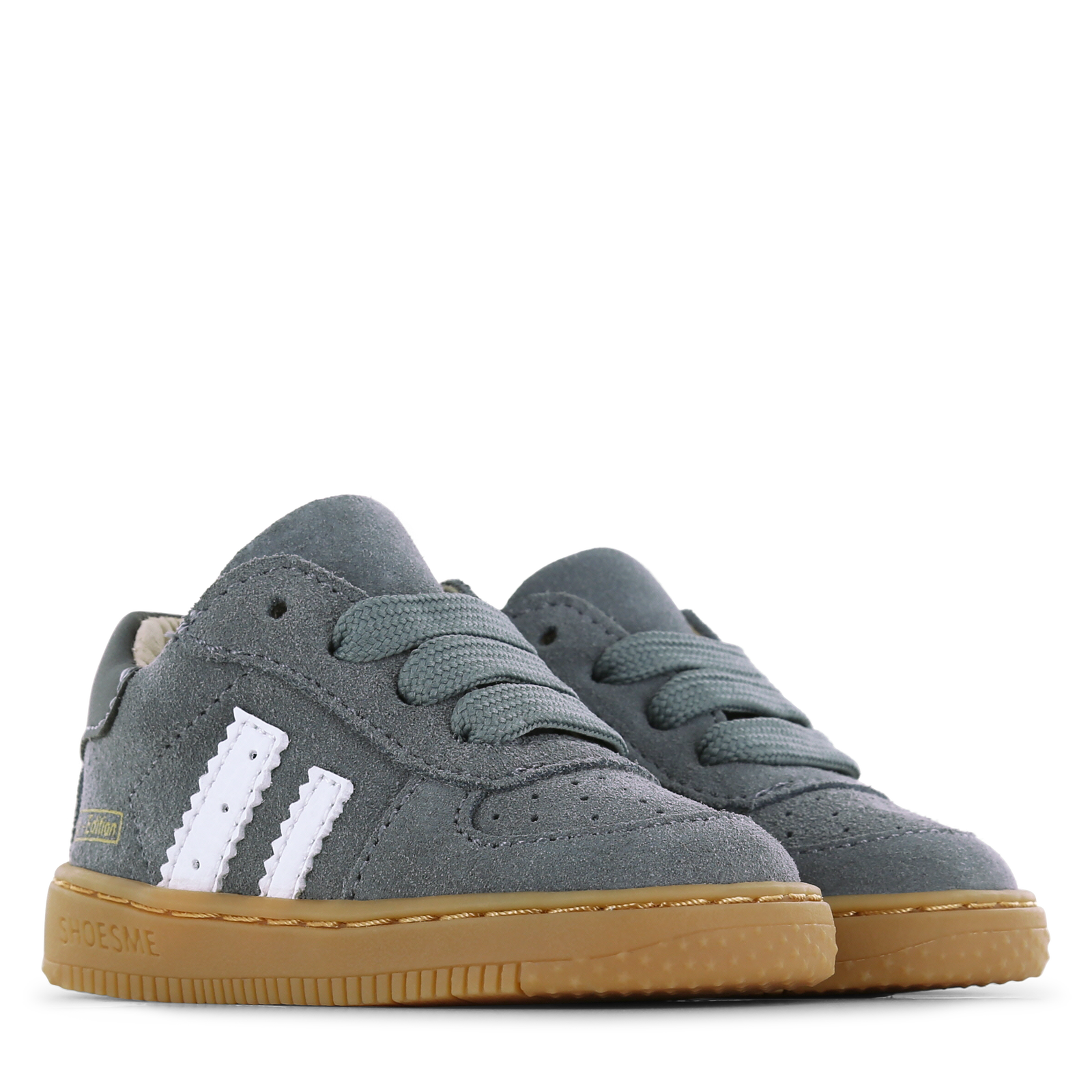 Shoesme Grau Wildleder Sneaker