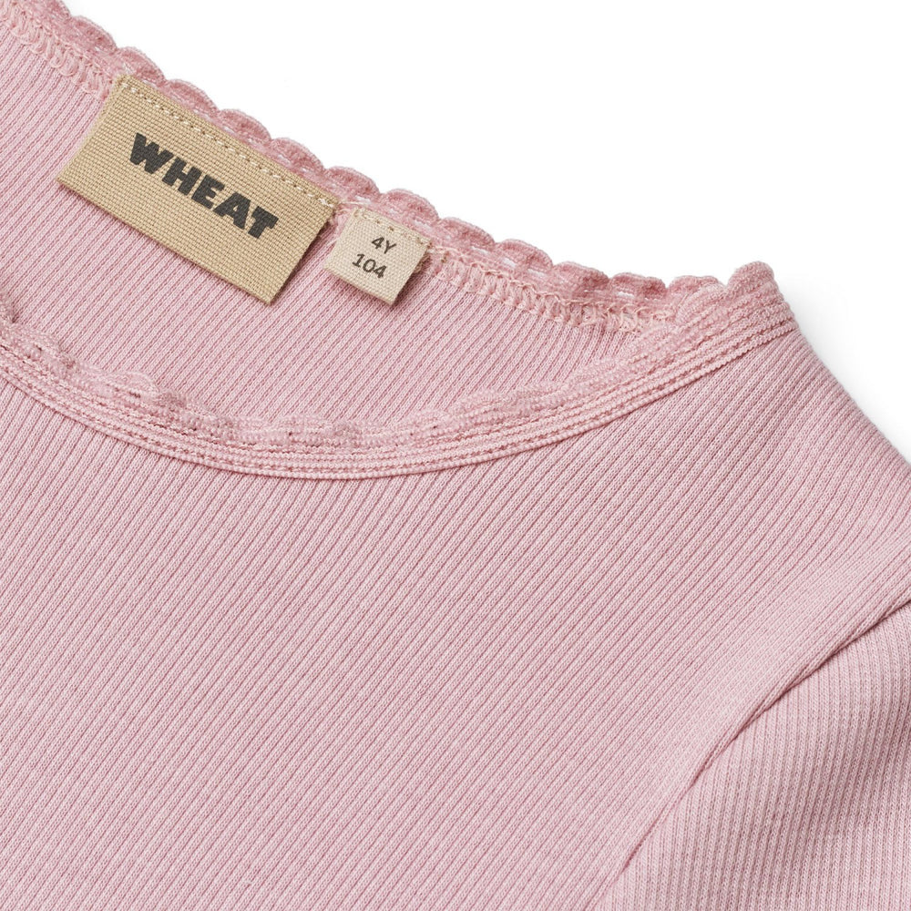 Køb Wheat Lavender Mist Rib Bluse L/S Reese