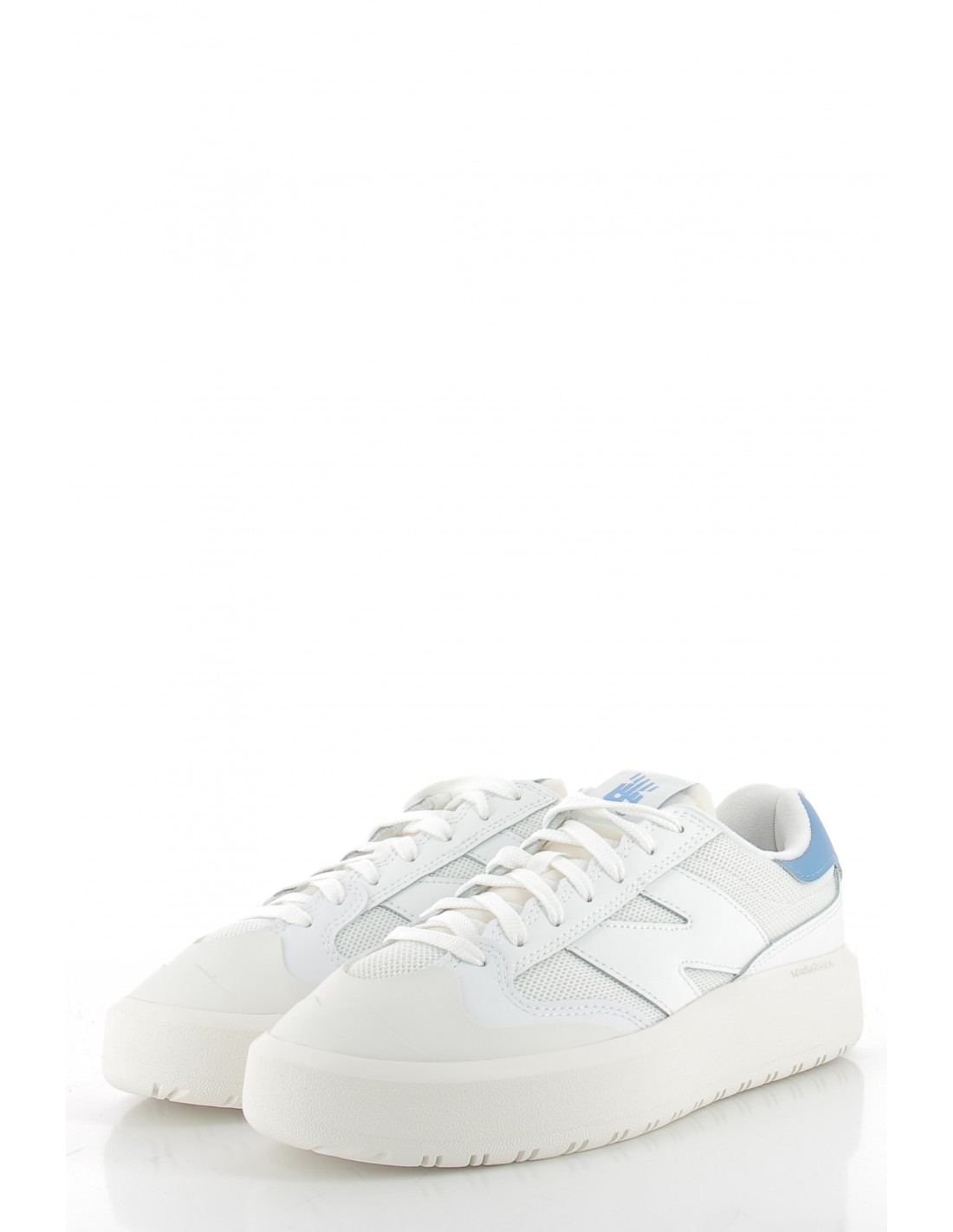 new balance Sneakers compensées femme CT302 blanc/bleu