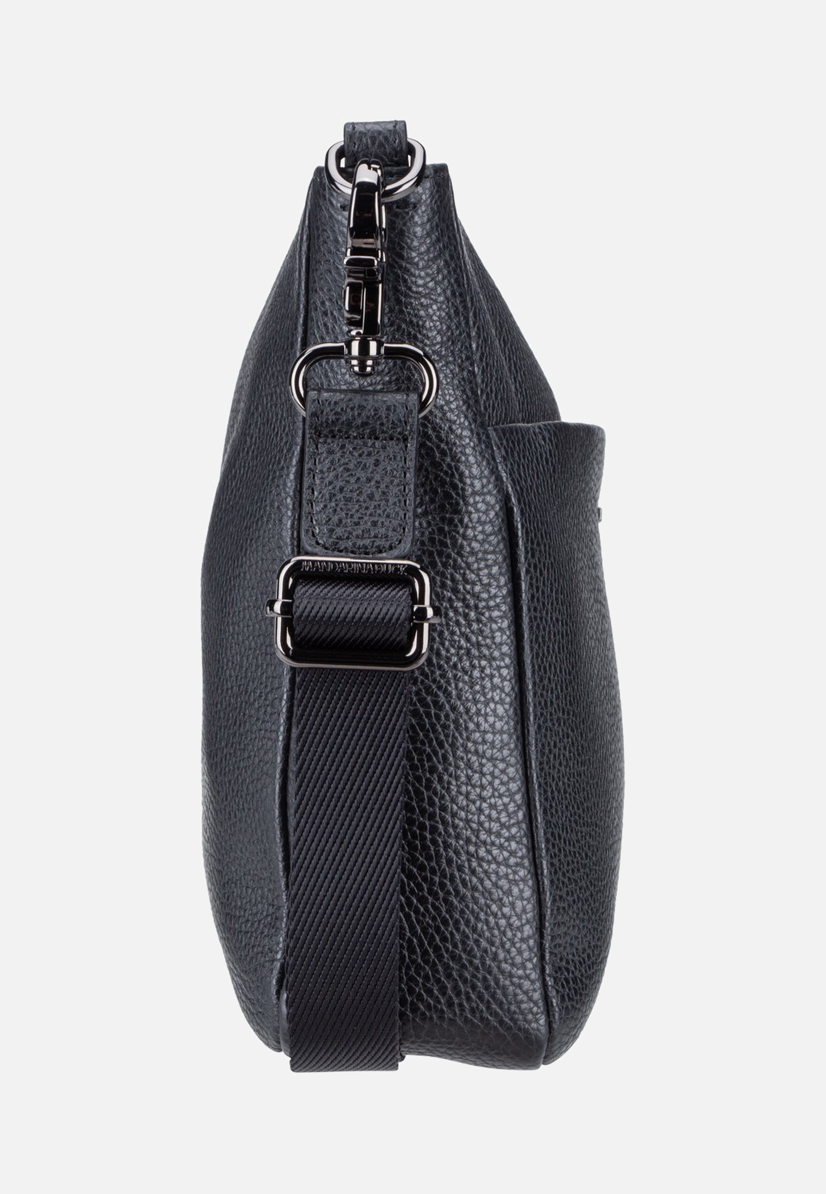 Mellow Leather Squared FZT17 Nero - Crossbody Bag