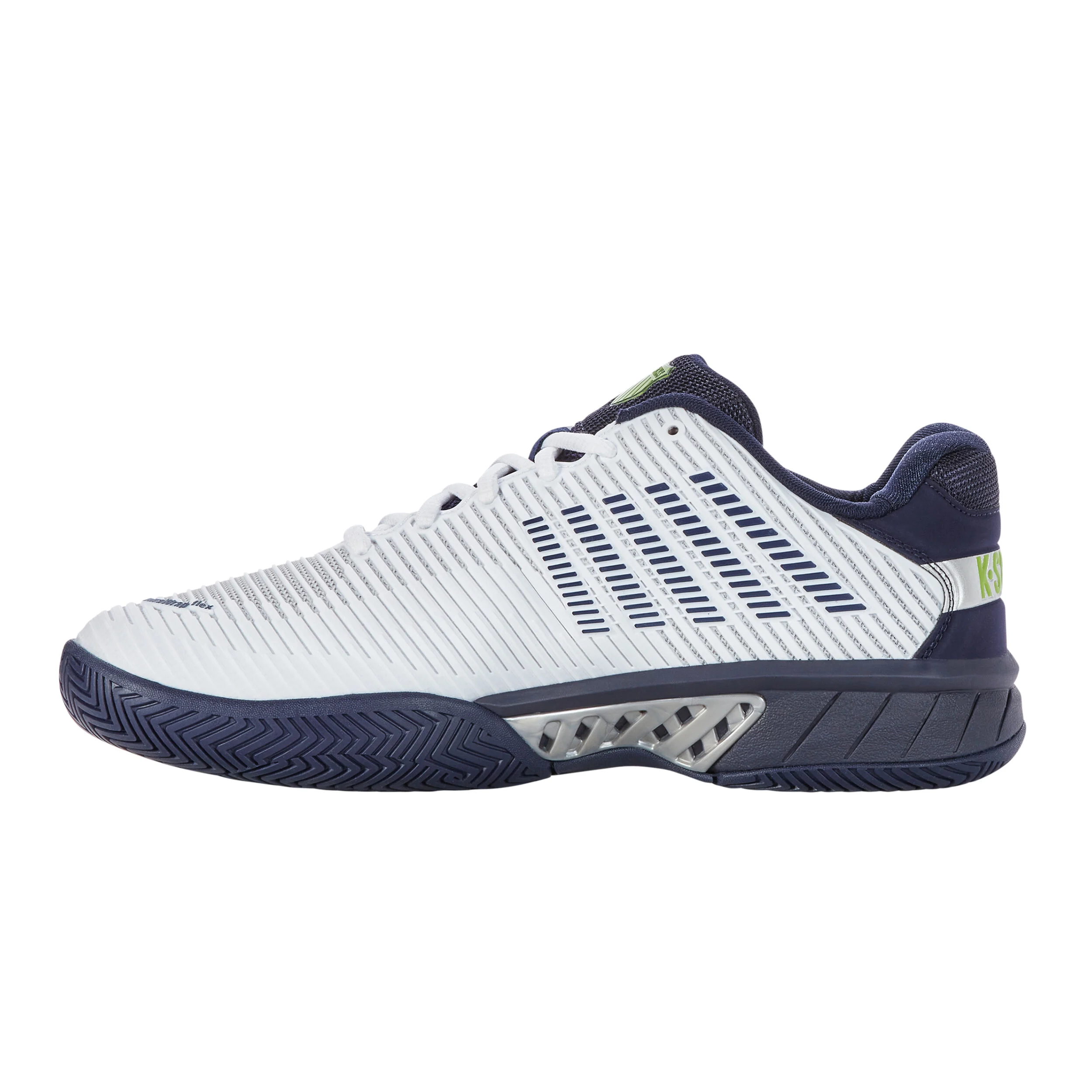 K-Swiss Hypercourt Express 2 Chaussures Toutes Surfaces Hommes - Blanc , Bleu Foncé