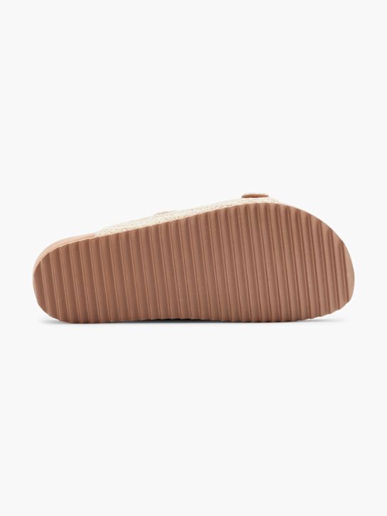 Graceland Pantolette beige