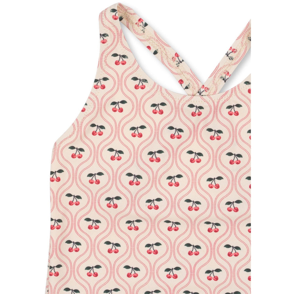 Køb Konges Sløjd Cherry Pink Motif Merle Badedragt Grs