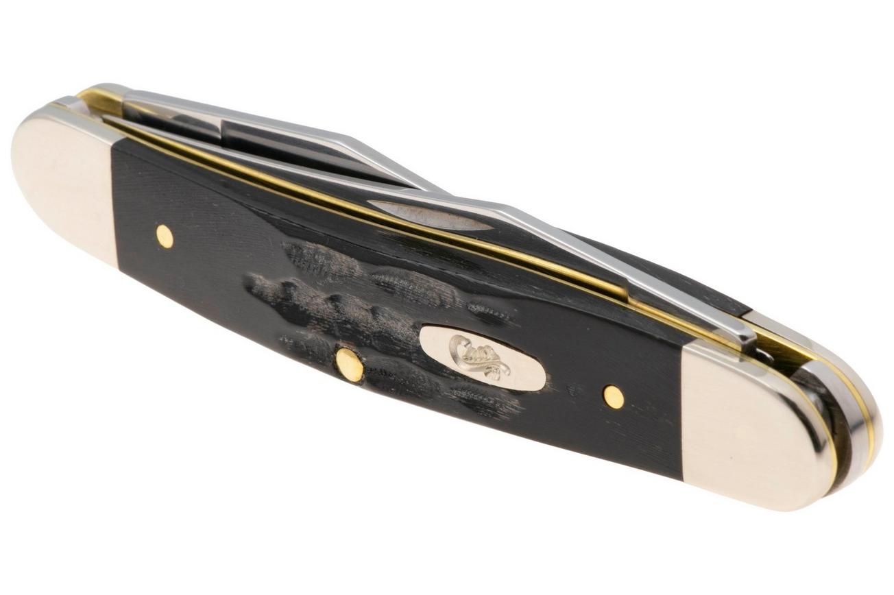 Case Muskrat Jigged Buffalo Horn, 65032, MUSKRAT SS zakmes