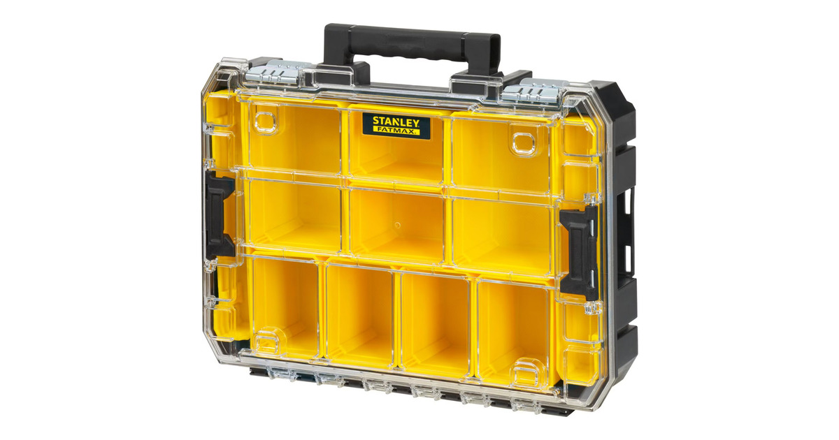 StanleyFATMAX PRO-STACK Organizer Compact gereedschapskist  (Zwart/geel)