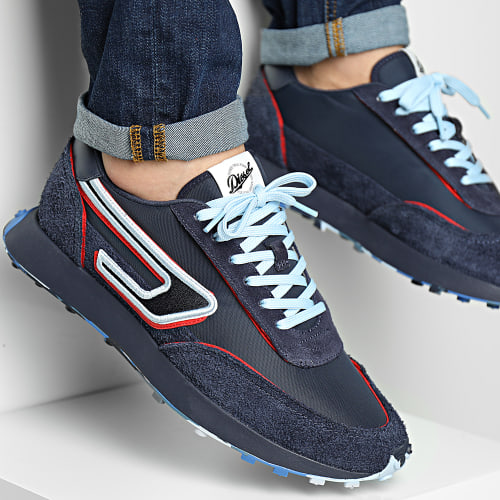 Baskets S-Racer LC Y02873-P5136 Seaborne Stone Blue Red Alert
