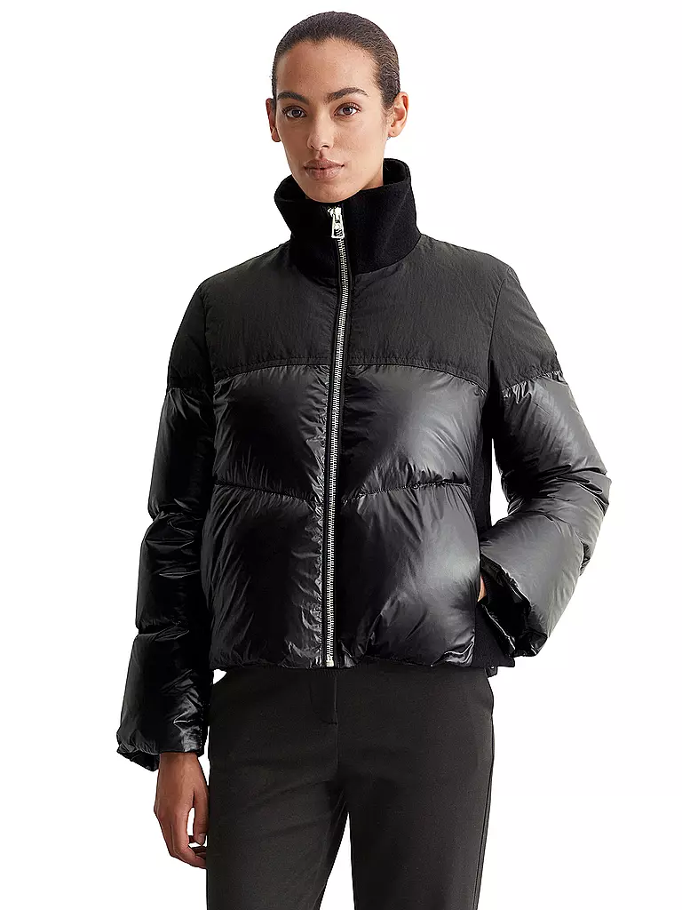 MARC O'POLO Steppjacke schwarz