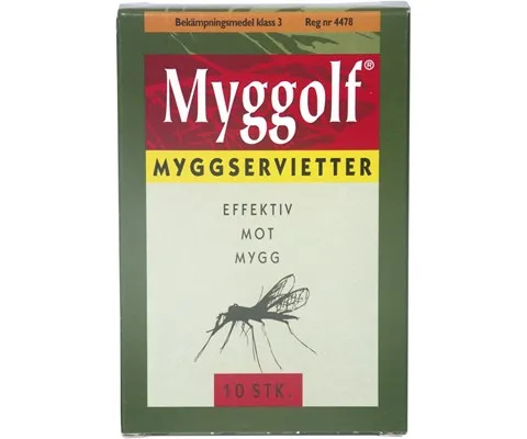 Myggolf Myggserviett