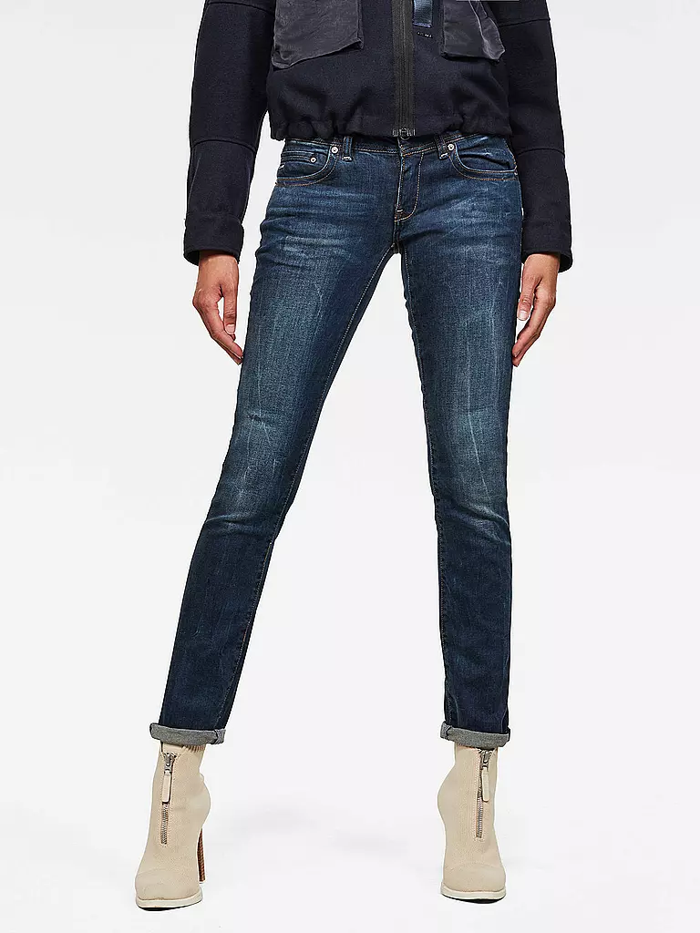 G-STAR RAW Jeans Straight Fit MIDGE blau