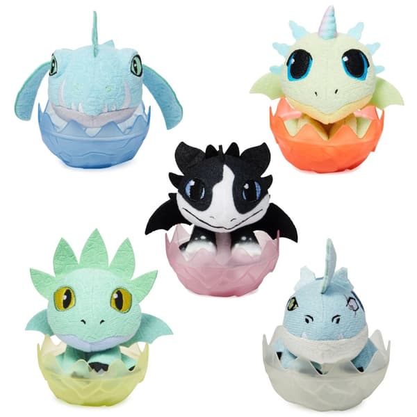 Dragons Crystal Plysj Kosedyr i egg