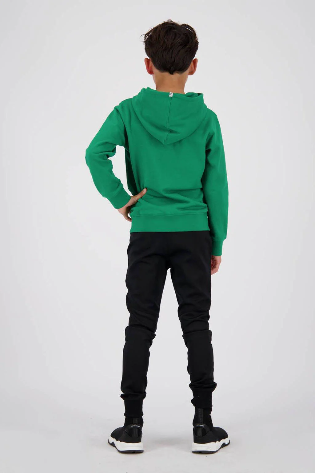 Vingino hoodie Nueno met logo dennengroen