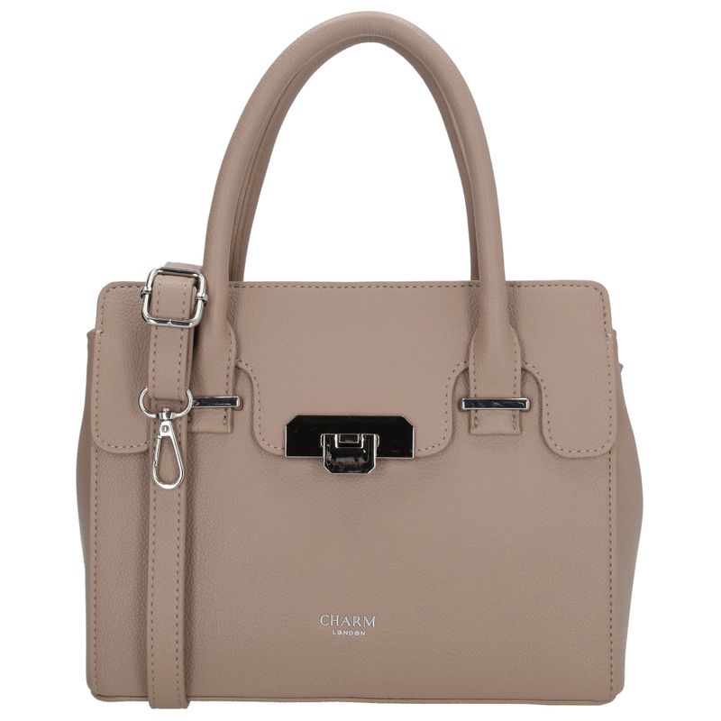 Charm Schoudertas Taupe Dames
