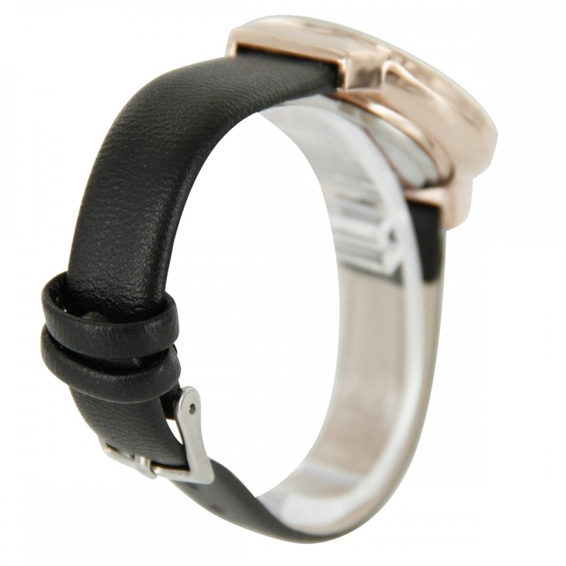 Montre Femme GIORGIO bracelet Cuir Noir